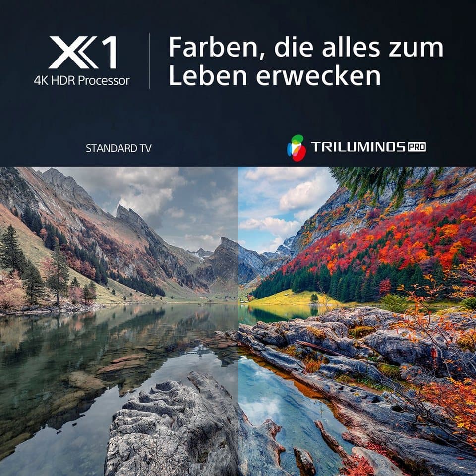 Sony KD-65X80L LED-Fernseher (164 cm/65 Zoll, 4K Ultra HD, Smart-TV, Google TV, HDR, X1-Prozessor, BRAVIA CORE, Triluminos Pro, HDMI 2.1, Gaming-Menü) - Thumbnail 16