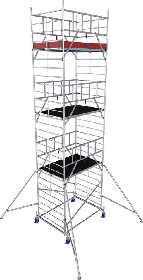 KRAUSE Fahrgerüst ProTec XXL Breitaufbau, (Set), Arbeitshöhe: 8,3 Meter