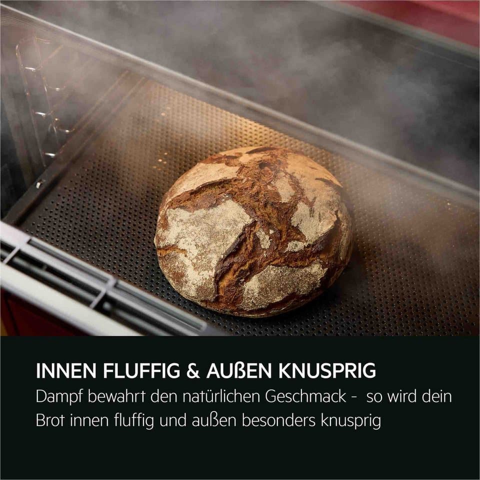 AEG Pyrolyse Backofen 6000 TR6PB50WSB, Pyrolyse-Selbstreinigung, Knusprig & saftig: SteamCrisp mit 25 % Dampf für leckere Ofengerichte - Thumbnail 7