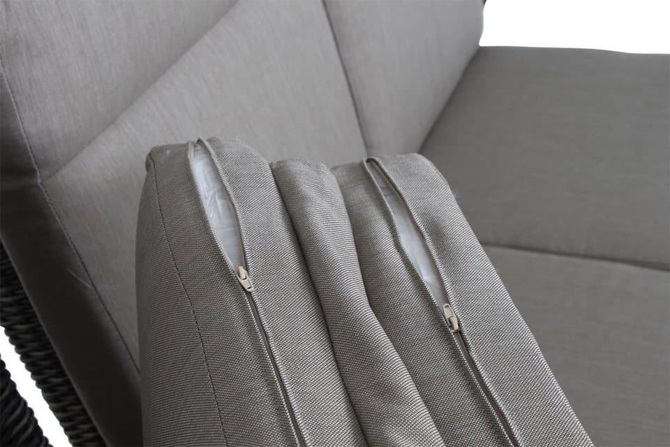 Siena Garden Gartenlounge-Set Corido, (Set, 9-tlg), bestehend aus 2 Sesseln, 1 Sofa, 1 Tisch und 5 Auflagen - Thumbnail 32