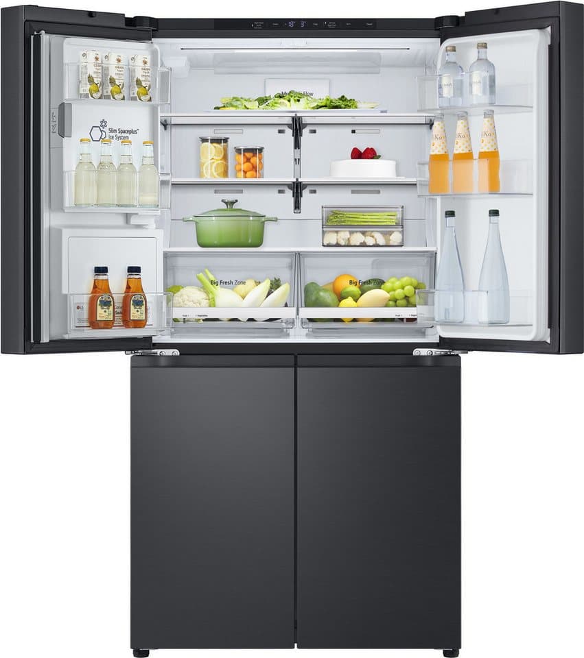 LG Multi Door GMF960EV2E, 179,2 cm hoch, 91,4 cm breit, No Frost, Wasserspender mit Smart Fill, großer Nutzinhalt von 646 L - Thumbnail 3