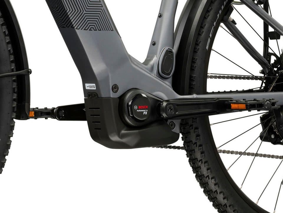 Kross E-Bike ATB Influx Hybrid SUV 2.0 16,7Ah / BOSCH 600 Wh 29" grau 9 Gänge 2026, 9 Gang Shimano CUES U4000 Schaltwerk, Kettenschaltung, Mittelmotor, 600 Wh, BOSCH PERFORMANCE LINE PX 36 V/250 W, Mittelmotor - Thumbnail 12