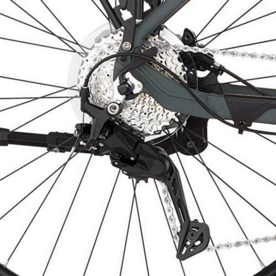FISCHER Fahrrad E-Bike Trekkingrad TERRA 6.8I 711 ULTIMATE, 9 Gang Shimano Cues RD-U3020 Schaltwerk, Mittelmotor, 711 Wh - Thumbnail 5