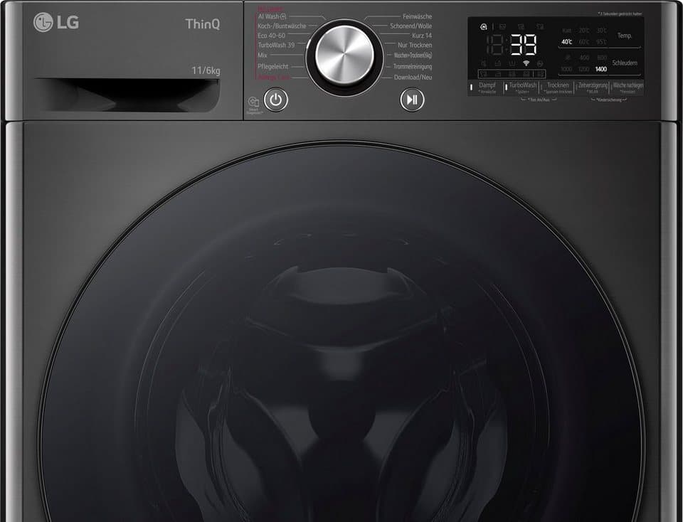 LG Waschtrockner Serie 7 W4WR70E6YB, 11 kg, 6 kg, 1400 U/min - Thumbnail 12