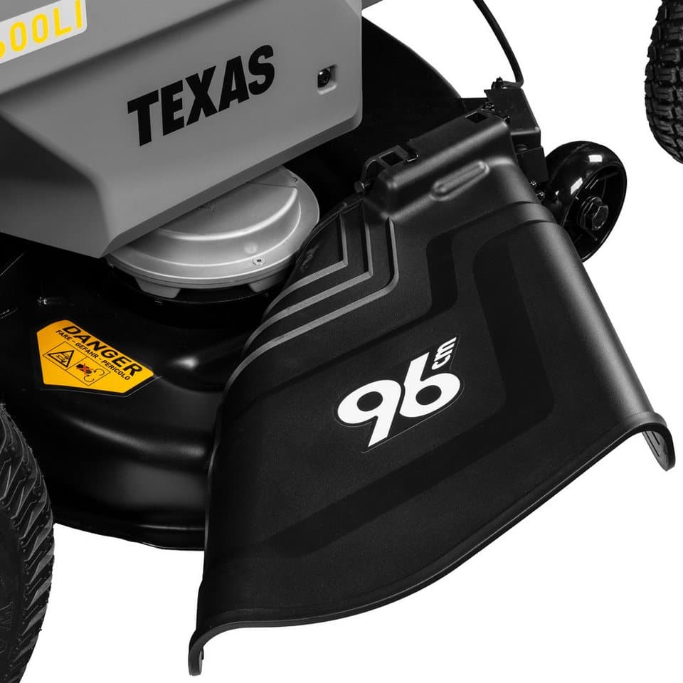 Texas Akku-Rasentraktor Epsilon R9600Li, 96 cm Schnittbreite, inkl. Ladegerät, Mulchstopfen und Seitenauswurf, 72 V Akku, 7 Schnitthöhen - Thumbnail 9