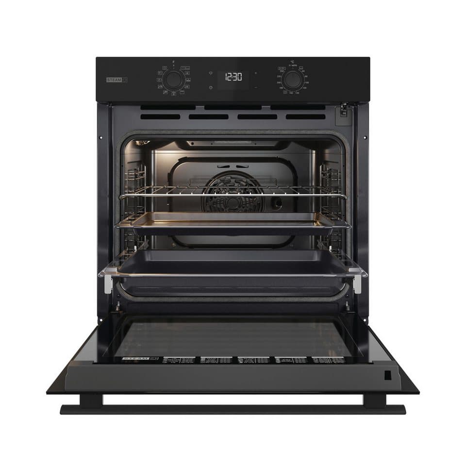 BAUKNECHT Backofen-Set BAKO 800 Pyro Steam, mit 1-fach-Teleskopauszug, FlexiClean - zwei mühelose Reinigungsfunktionen (Pyrolyse & Hydrolyse) je nach Bedarf, FlexiClean - Pyrolyse & Hydrolyse in einem Gerät - Thumbnail 10
