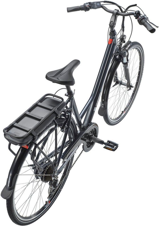 Telefunken E-Bike Trekkingrad E-Trekking Expedition XT485 Damen, 21 Gang Shimano Acera Schaltwerk, Kettenschaltung, Heckmotor, 536,5 Wh, Pedelec, Elektrofahrrad, Trekkingrad, Damen, innerhalb StVZO, 28 Zoll - Thumbnail 3