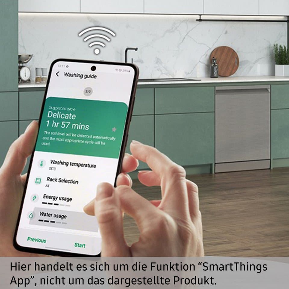 Samsung Unterbaugeschirrspüler DW8700B A DW60CG880UB1EG, 14 Maßgedecke - Thumbnail 12