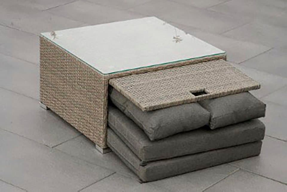 MERXX Gartenlounge-Set Rivello, (23-tlg), inkl. Auflagen, Aufstellmaß BxTxH: 225x225x63 cm - Thumbnail 2