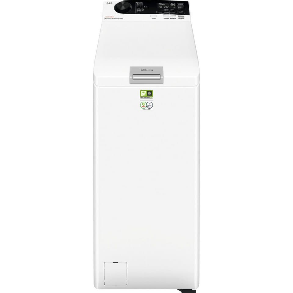 AEG Waschmaschine Toplader 7000 ProSteam® LTR7A37STL, 7 kg, 1300 U/min, ProSteam®: Auffrischen mit Dampf statt Waschen und 96 % Wasser sparen