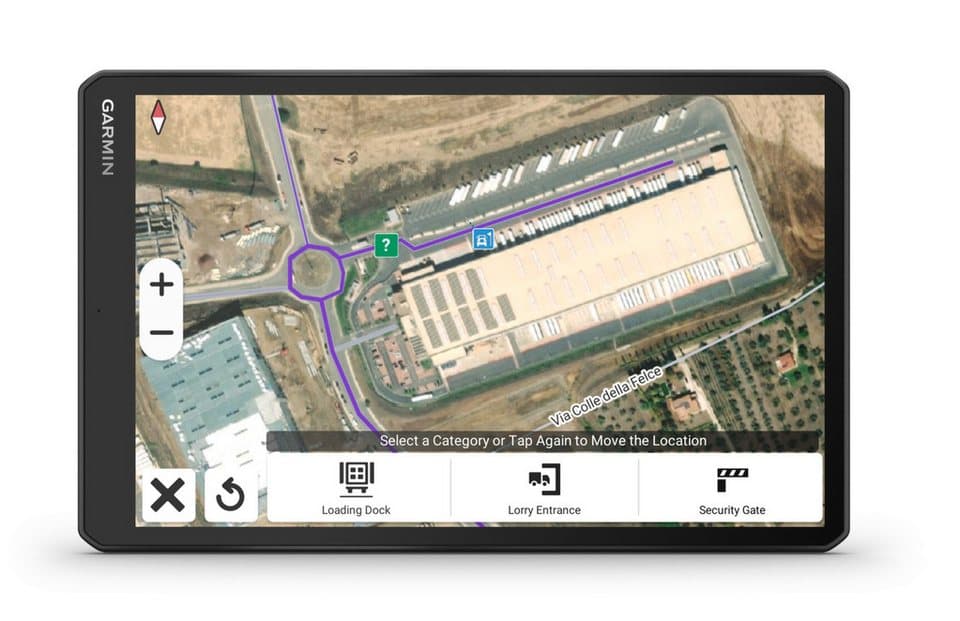 Garmin dezl LGV1020 LKW-Navigationsgerät (Europa (49 Länder), Karten-Updates) - Thumbnail 2