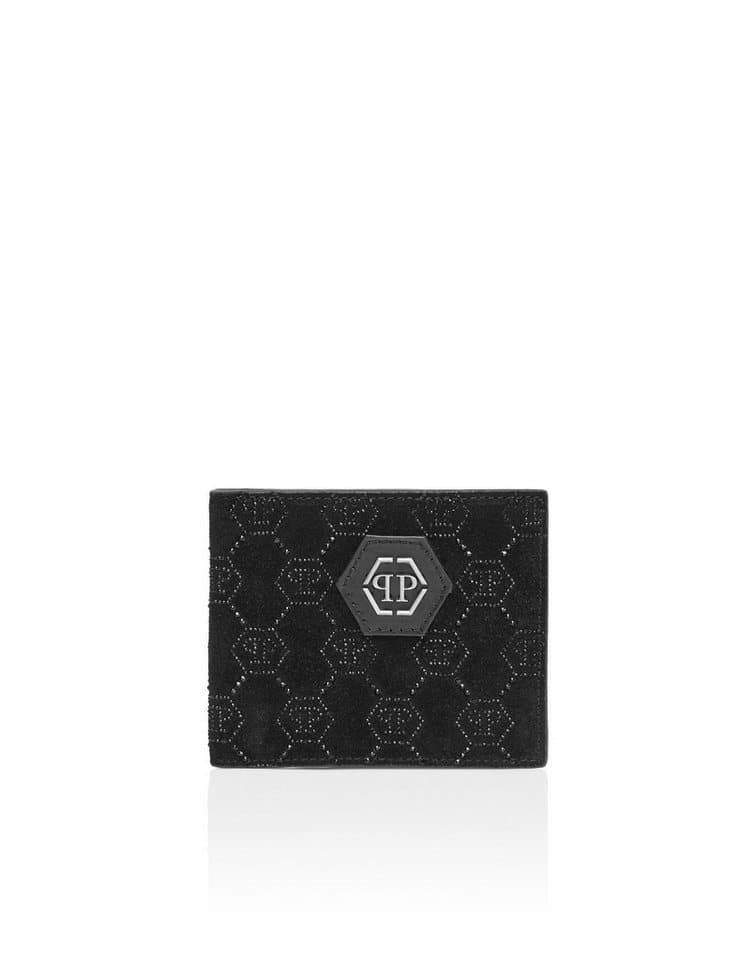 PHILIPP PLEIN Clutch Monogram Mit Schmucksteinen