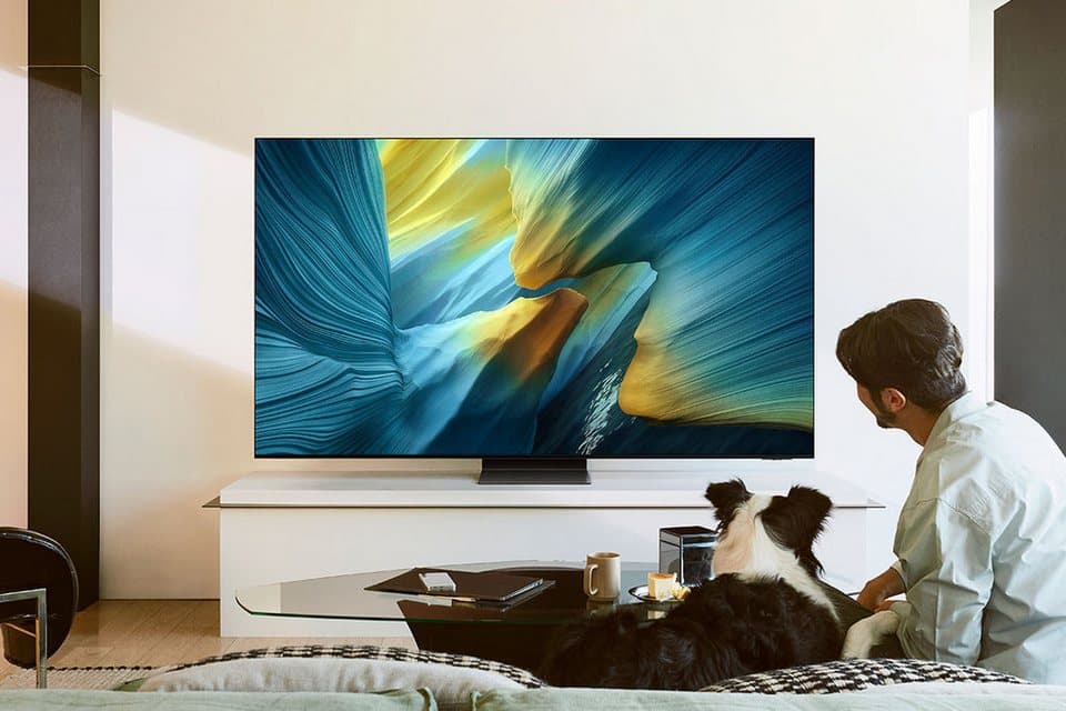 Samsung GQ55S95FAT OLED-Fernseher (138 cm/55 Zoll, 4K Ultra HD, Smart-TV, HDR Pro & Glare Free, Dolby Atmos & AI Sound, Gaming Hub, bis zu 165Hz) - Thumbnail 10