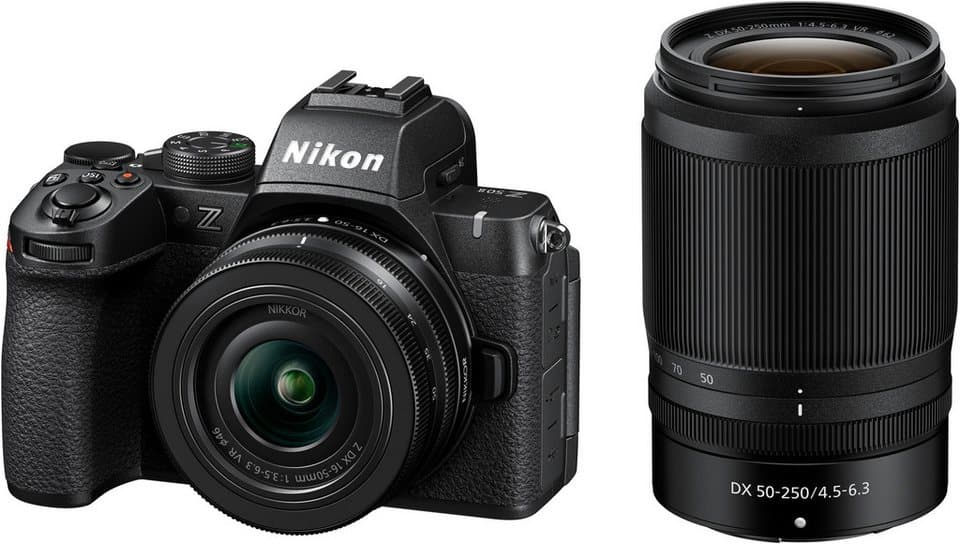Nikon Kit Z50II + 16–50 mm VR + 50–250 mm VR Systemkamera (NIKKOR Z DX 16–50mm f/3,5-6,3 VR, NIKKOR Z DX 50–250mm f/4,5–6,3 VR, 20,9 MP, Bluetooth, WLAN) - Thumbnail 10