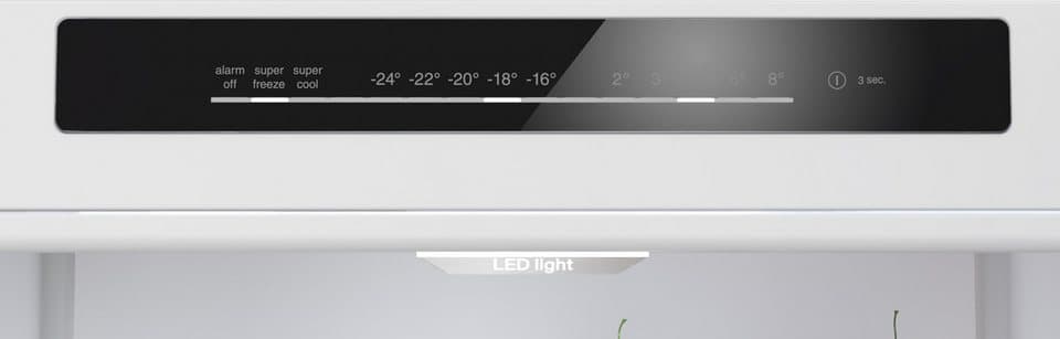 BOSCH Kühl-/Gefrierkombination Serie 4 KGN39OCAF, 203 cm hoch, 60 cm breit, Green Collection: produziert mit CO₂ reduzierten Materialien - Thumbnail 10