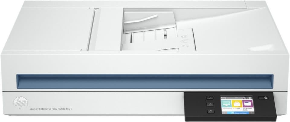 HP ScanJet Enterprise Flow N6600 fnw1 Scanner, (WLAN (Wi-Fi), LAN (Ethernet), Wi-Fi Direct)
