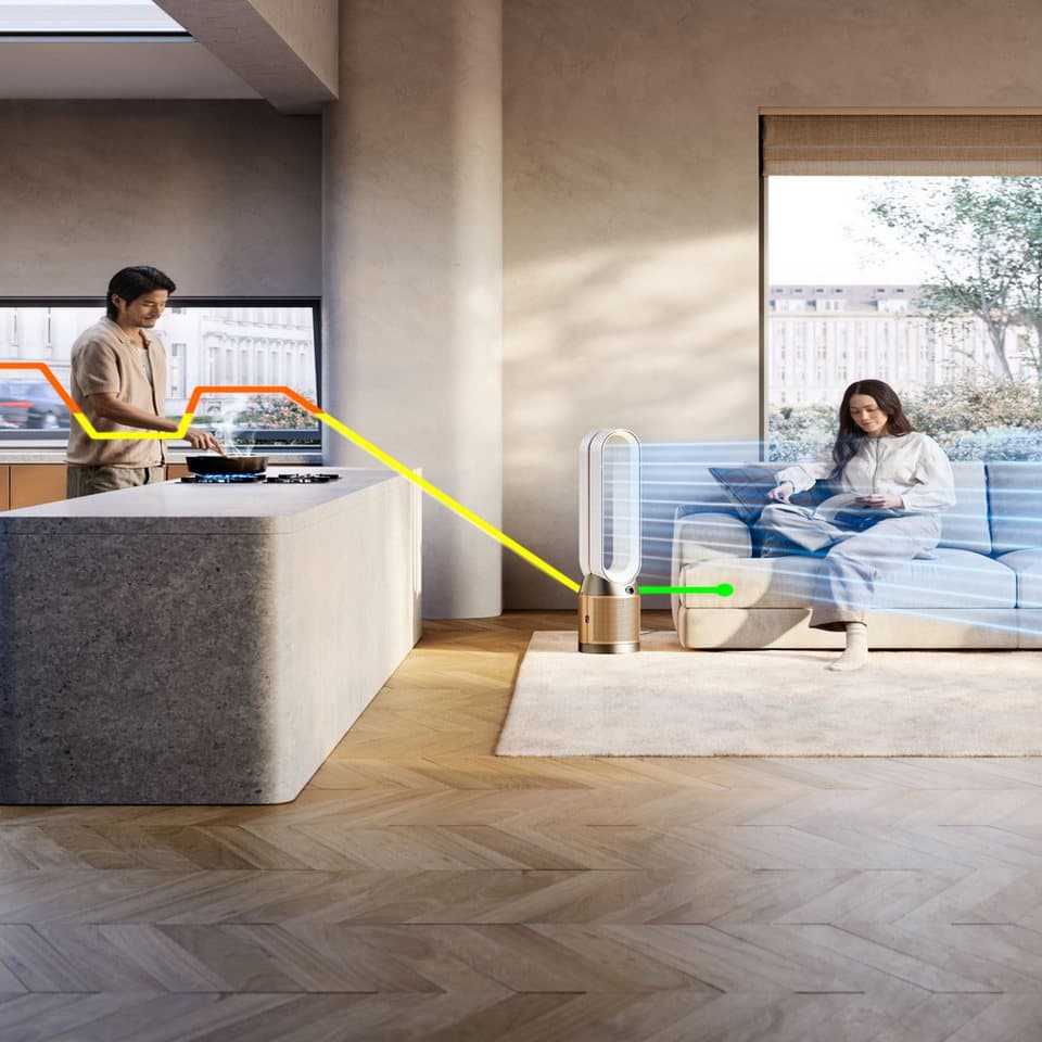 DYSON Luftreiniger 2-in-1 Dyson Purifier Cool™ PC2 De-NOx, Luftreiniger & Ventilator, kühlender Luftstrom im Sommer - Thumbnail 3