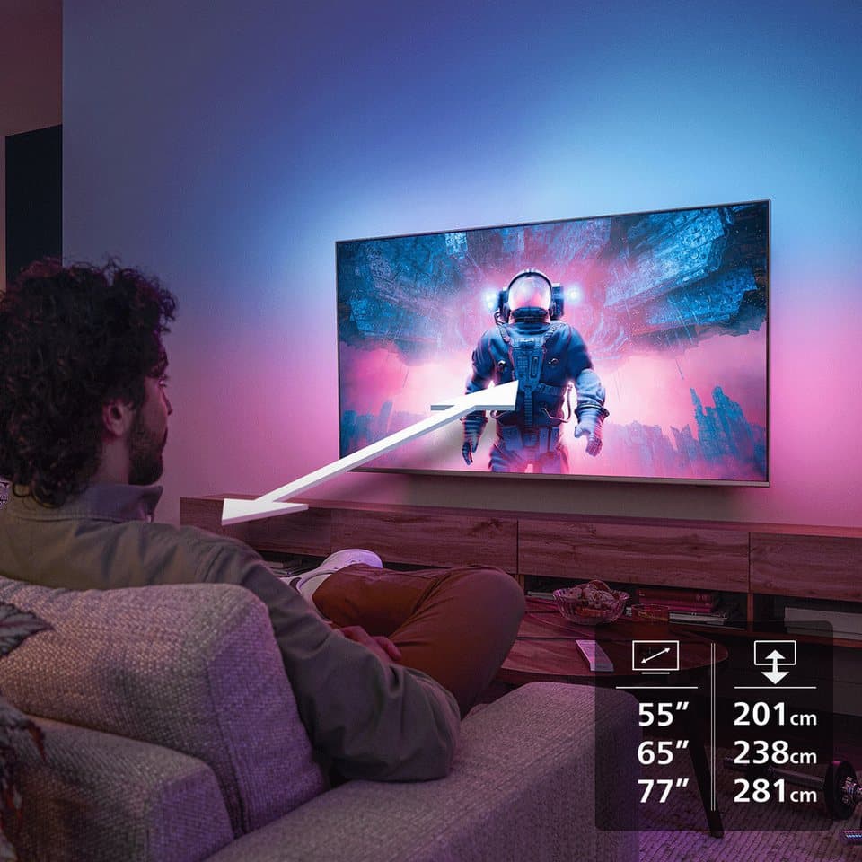 Philips 55OLED761/12 OLED-Fernseher (139 cm/55 Zoll, 4K Ultra HD, Smart-TV) - Thumbnail 13