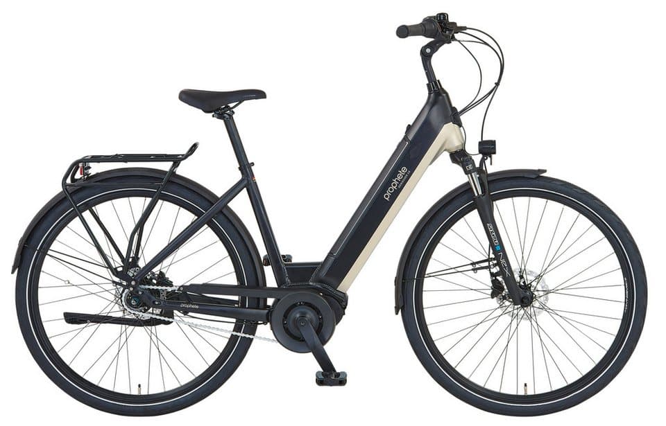 Prophete E-Bike Cityrad Geniesser 3.8, 7 Gang Shimano Nexus Schaltwerk, Nabenschaltung, Mittelmotor, 400 Wh - Bild 1