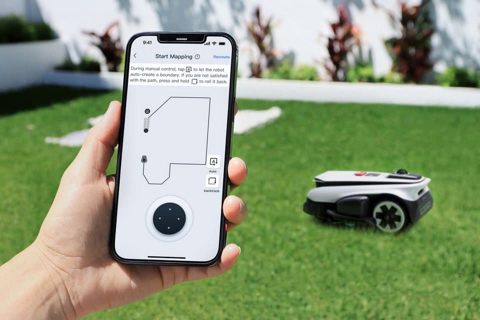ECOVACS Rasenmähroboter GOAT A1600 LiDAR PRO, bis 1600 m² Rasenfläche, (Mäheffizienz von 400 m²/h, Trimmer (8500 rpm), Dual-LiDAR Navigation, leistungsstarker 32-V Energieplattform - Thumbnail 19