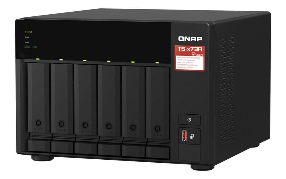 QNAP TS-673A-8G NAS-Gehäuse - Thumbnail 5