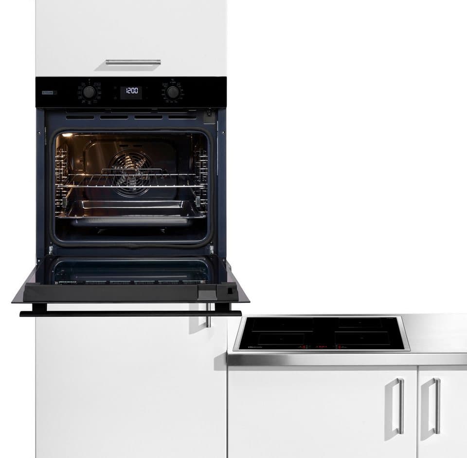 BAUKNECHT Backofen-Set BAKO 800 Pyro Steam, mit 1-fach-Teleskopauszug, FlexiClean - zwei mühelose Reinigungsfunktionen (Pyrolyse & Hydrolyse) je nach Bedarf, FlexiClean - Pyrolyse & Hydrolyse in einem Gerät - Thumbnail 3