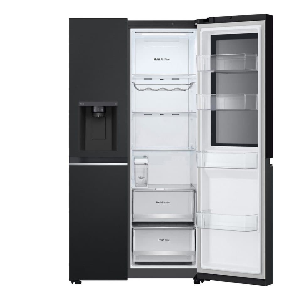 LG Side-by-Side G-Serie GSGV81EPLL, 179 cm hoch, 91,3 cm breit, Total No Frost, LINEARCooling, Multi-Airflow, Integrierter Wassertank - Thumbnail 11