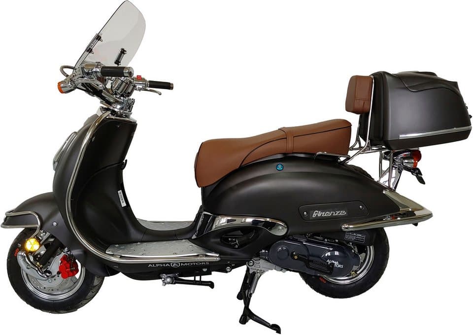 Alpha Motors Motorroller Firenze Limited, 50 ccm, 45 km/h, Euro 5, im Retro-Look - Thumbnail 8