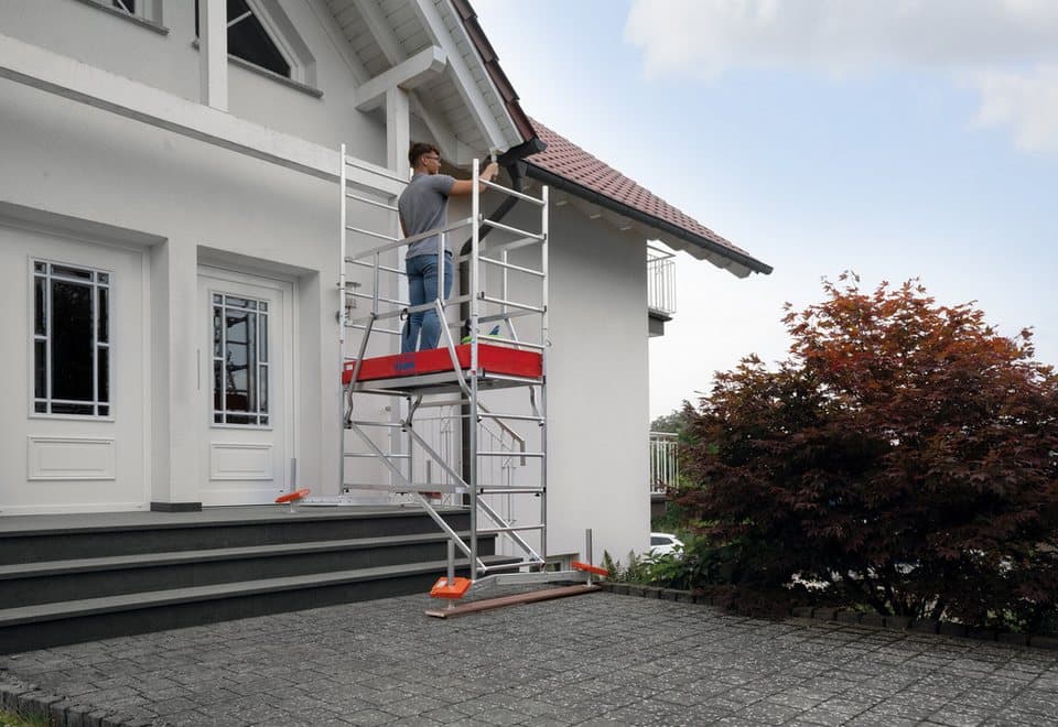 KRAUSE Arbeitsgerüst ClimTec System, (Set), Komplettgerüst, Arbeitshöhe: 7 Meter - Thumbnail 4
