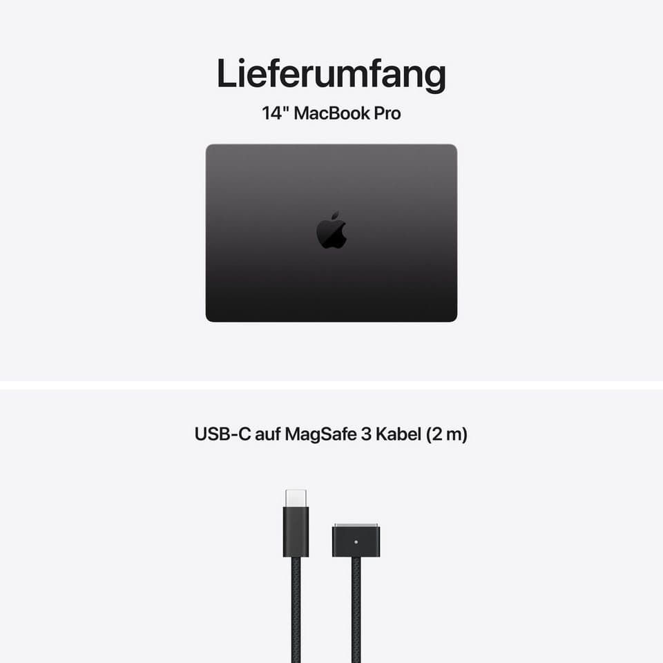 Apple MacBook Pro CTO 14" Notebook (35,97 cm/14,2 Zoll, Apple M5 Pro M5, 20-Core GPU, 48 GB, 2000 GB SSD) - Thumbnail 9