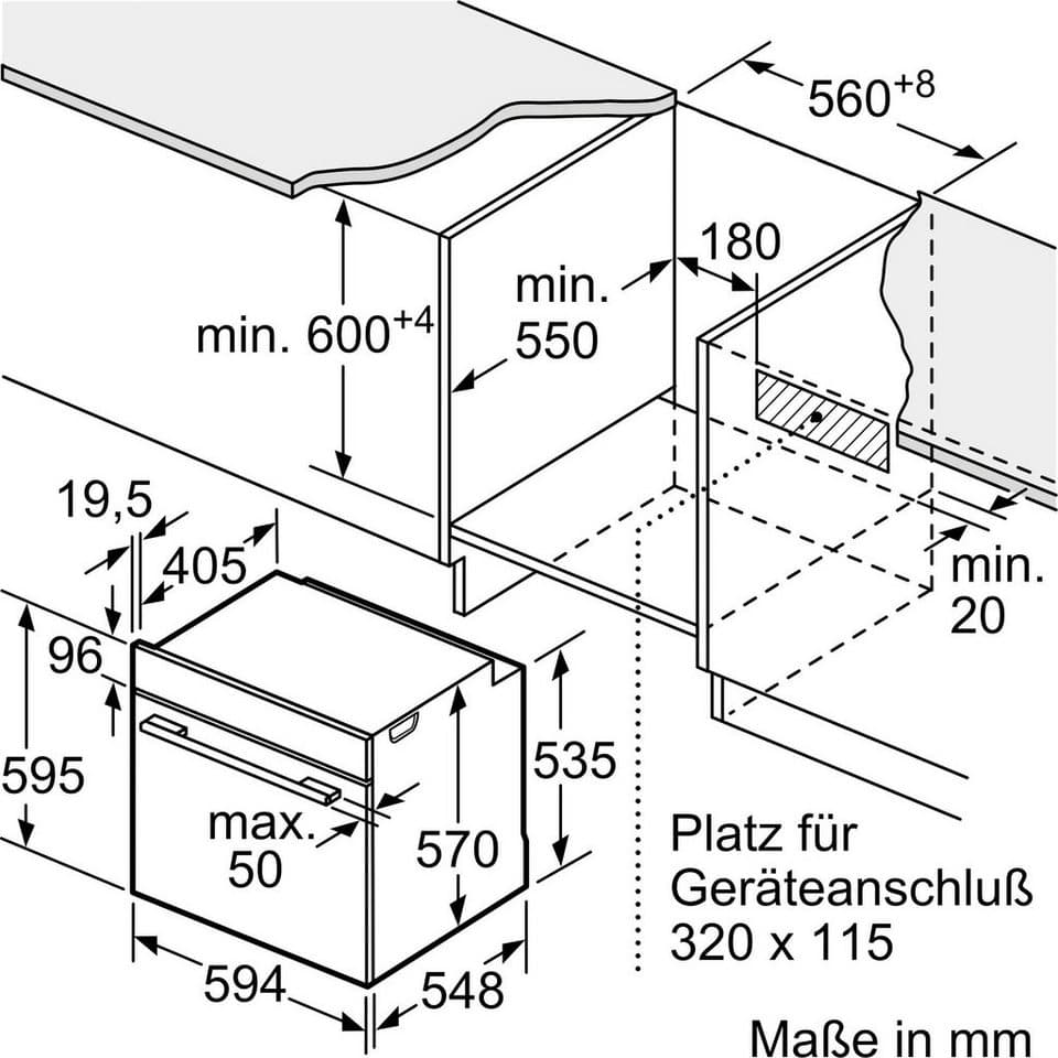 NEFF Backofen-Set N 30/N 50 BX16IB, mit Teleskopauszug nachrüstbar, CircoTherm® auf 3 Ebenen & Touch Control mit schneller Powerstufe - Thumbnail 11