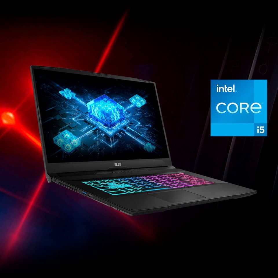 MSI Katana 17 B13VEK-1298 Gaming-Notebook (43,9 cm/17,3 Zoll, Intel Core i5 13420H, GeForce RTX 4050, 16 GB, 1000 GB SSD) - Thumbnail 24