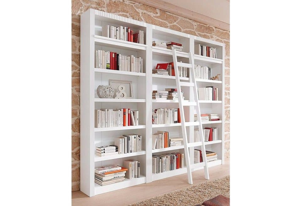 OTTO home Bücherwand Bergen, aus schönem massivem Kiefernholz, 3 tlg.