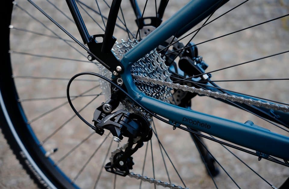 Prophete E-Bike Trekkingrad Entdecker 4.8, 10 Gang microSHIFT XLE Schaltwerk, Kettenschaltung, Mittelmotor, 540 Wh - Thumbnail 14