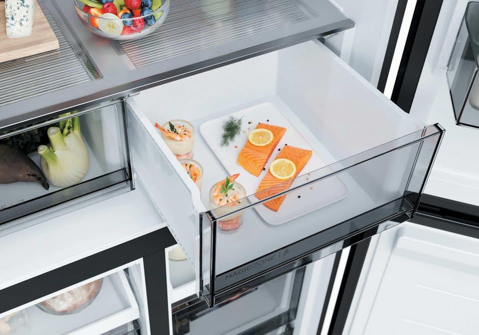 Haier Multi Door Cube 83 HCR58S18CWMB, 185 cm hoch, 83 cm breit, Wasserdispenser mit Tank - Thumbnail 5