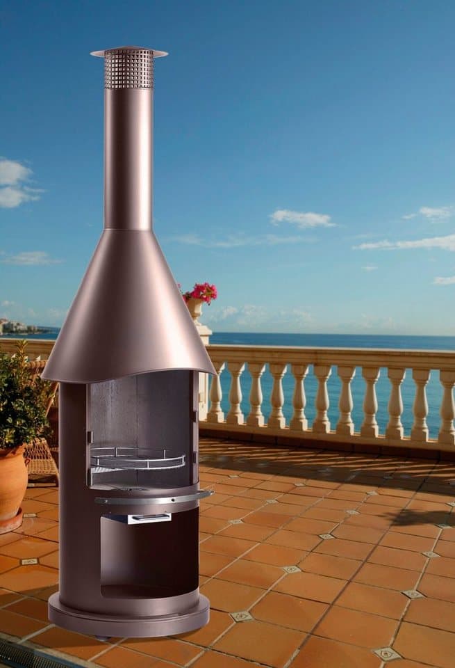 Buschbeck Grillkamin Auckland Prestige, BxTxH: 65x65x230 cm - Thumbnail 2