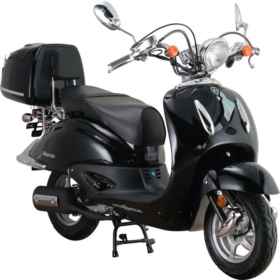 Alpha Motors Motorroller Retro Firenze, 125 ccm, 85 km/h, Euro 5+, (Spar-Set, mit Topcase), mit Lenkerschloss - Bild 1