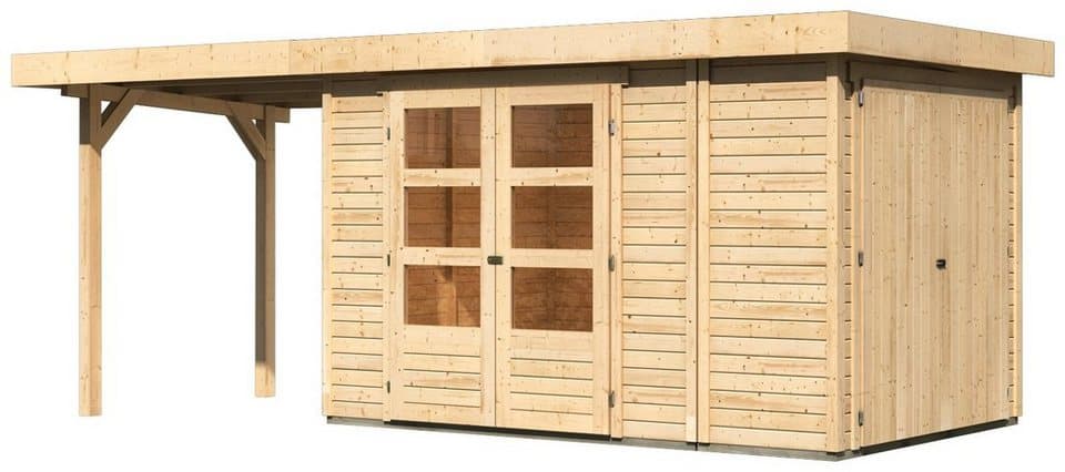 Karibu Gartenhaus Ostsee 3, BxT: 566x238 cm, (Set) - Thumbnail 2