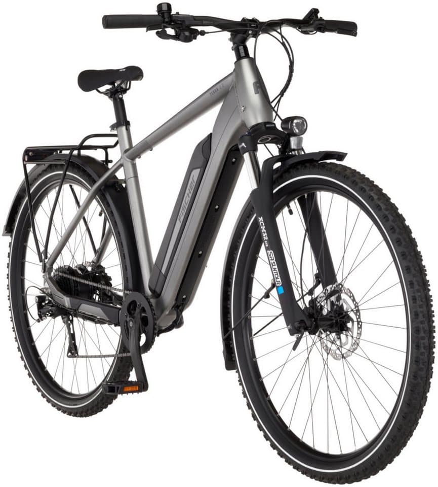 FISCHER Fahrrad E-Bike ATB TERRA 2.2 688 55 ACTIVE, 8 Gang Shimano ACERA Schaltwerk, Heckmotor, 688 Wh, (mit Akku-Ladegerät, mit Werkzeug), Pedelec, Elektrofahrrad für Damen und Herren - Thumbnail 3