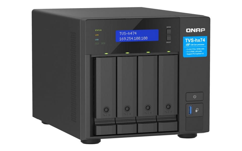 QNAP TVS-H474 NAS-Server - Thumbnail 4
