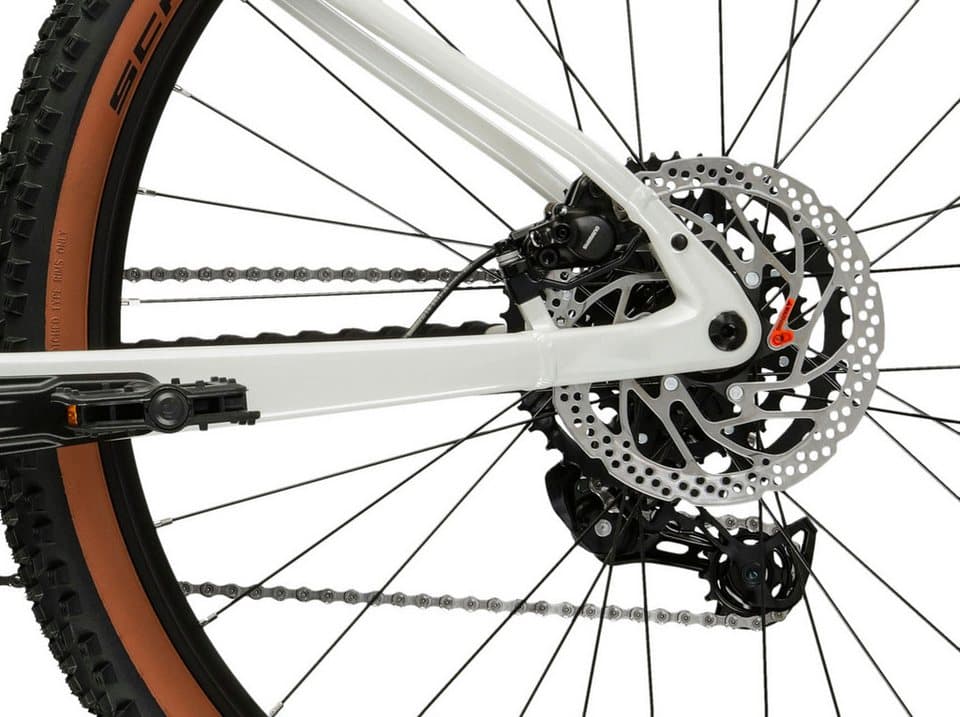 Kross E-Bike Mountainbike Influx Hybrid 2.0 16,7Ah / BOSCH 600 Wh 29" weiß 9 Gänge 2026, 9 Gang Shimano CUES U4000 Schaltwerk, Kettenschaltung, Mittelmotor, 600 Wh, BOSCH PERFORMANCE LINE PX 36 V/250 W, Mittelmotor - Thumbnail 12