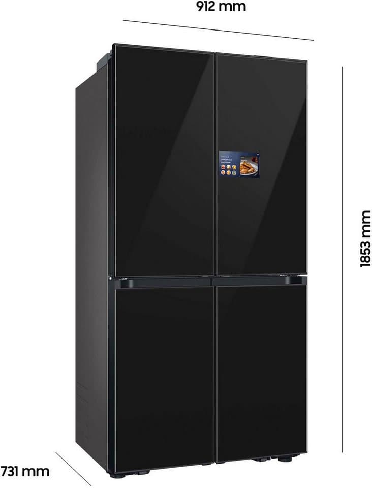 Samsung French Door RM94F RM90F67CECEF, 185,3 cm hoch, 91,2 cm breit - Thumbnail 11