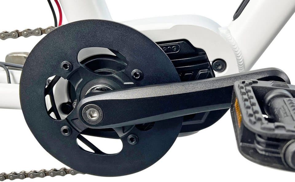 LLobe E-Bike Lastenrad Cargo City E-Bike Cargado, 7 Gang Shimano Tourney Schaltwerk, Kettenschaltung, Mittelmotor, 468 Wh - Thumbnail 11
