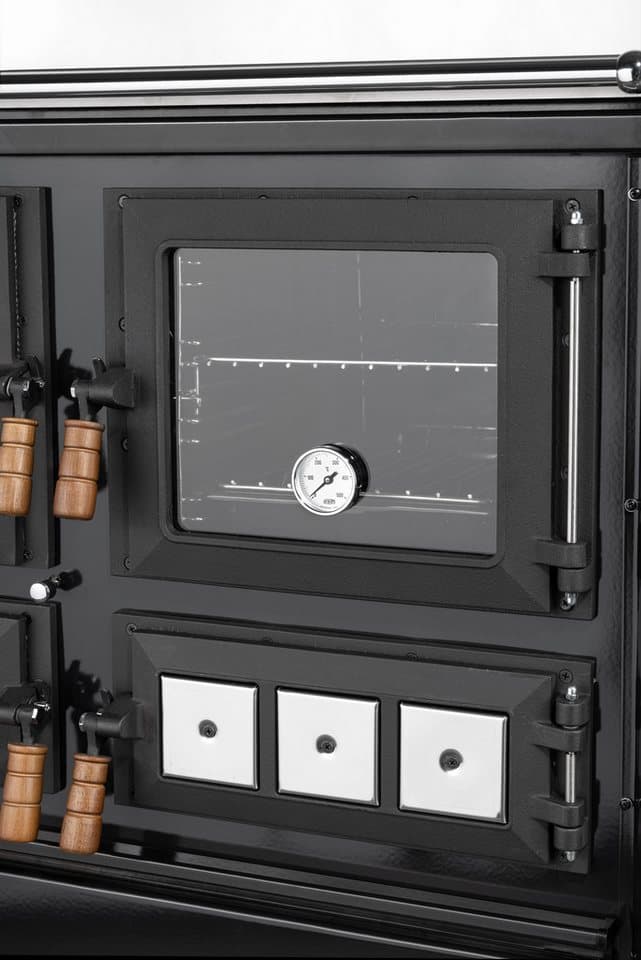 JUSTUS Festbrennstoffherd Rustico-90 2.0, 7,2 kW, Zeitbrand - Thumbnail 6
