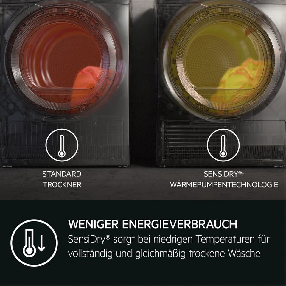 AEG Wärmepumpentrockner 8000 AbsoluteCare® TR8T75780, AbsoluteCare®: jetzt auch Wolle und Seide trocknen ohne Einlaufen - Thumbnail 4