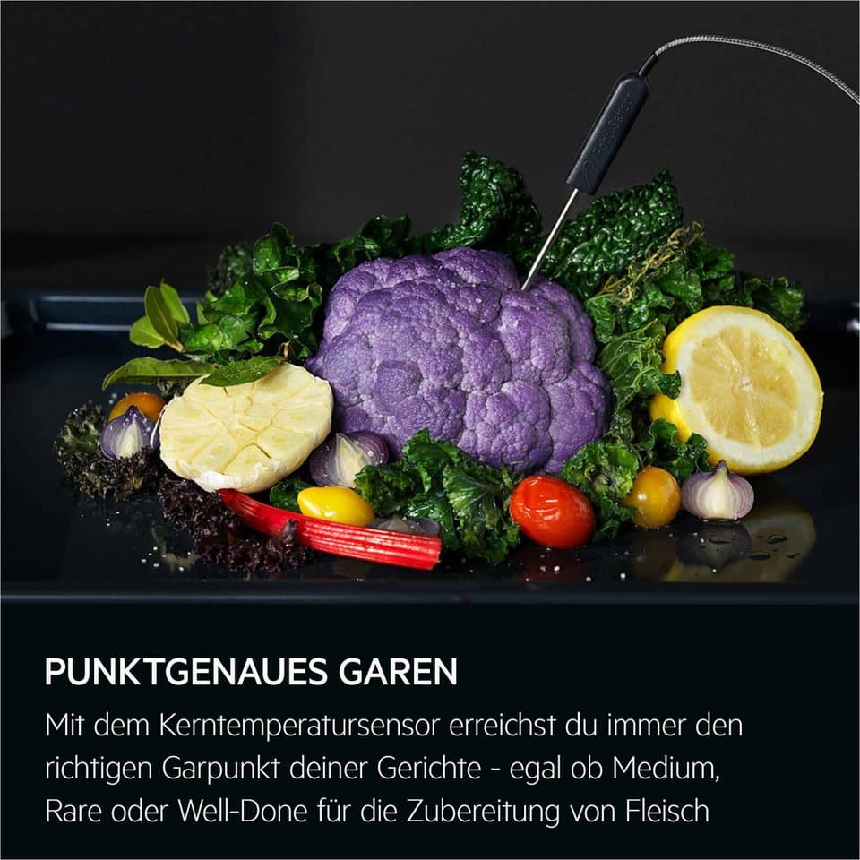 AEG Pyrolyse Backofen 6000 TR6PB50WSB, Pyrolyse-Selbstreinigung, Knusprig & saftig: SteamCrisp mit 25 % Dampf für leckere Ofengerichte - Thumbnail 13