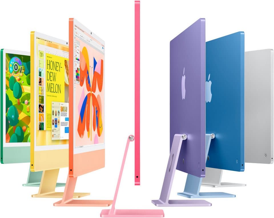 Apple iMac 24" CTO iMac (23,5 Zoll, Apple Apple M4 M4, 10-Core GPU, 32 GB RAM, 1000 GB SSD) - Thumbnail 4