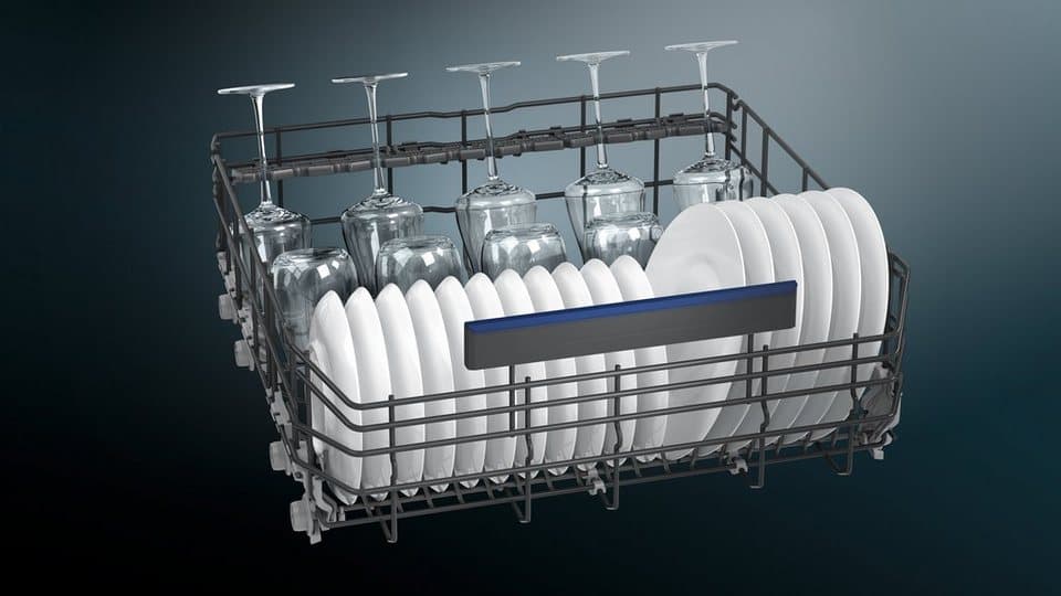 SIEMENS vollintegrierbarer Geschirrspüler iQ500 SN65ZX07CE, 14 Maßgedecke, Made in Germany, flexible Körbe & Schubladen, Spülturbo varioSpeed - Thumbnail 8