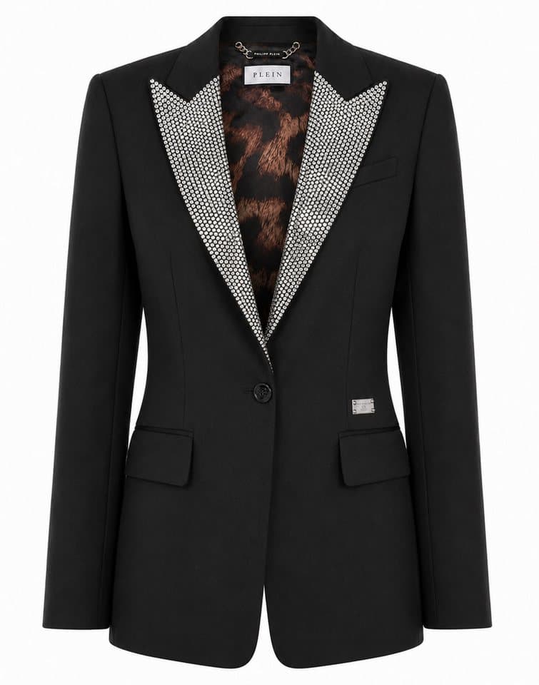 PHILIPP PLEIN Jackenblazer Mit Schmucksteinen