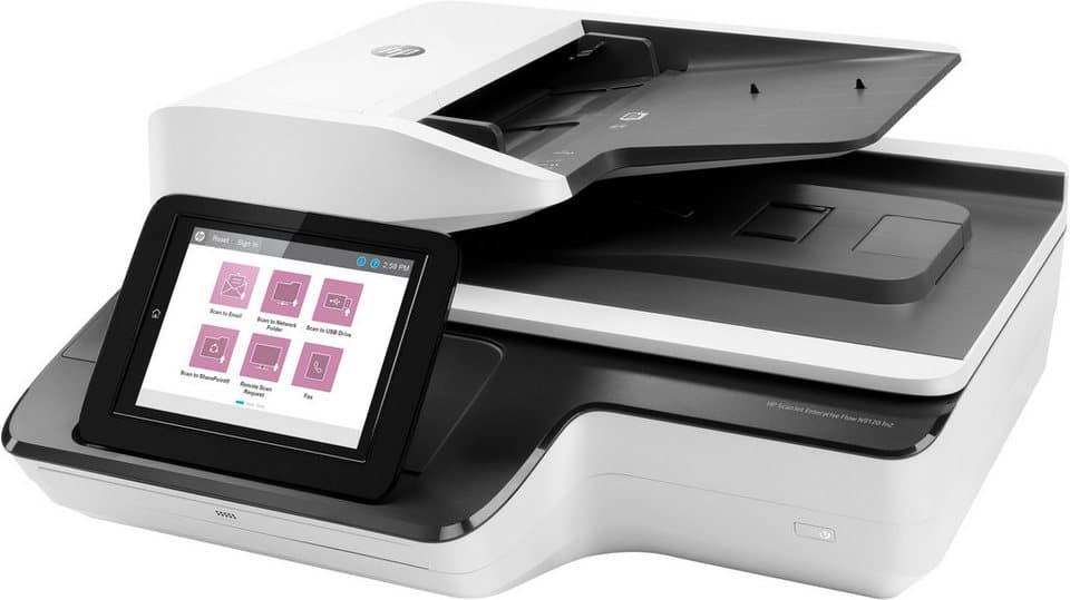 HP ScanJet Enterprise Flow N9120 fn2 Scanner, (LAN (Ethernet) - Thumbnail 3